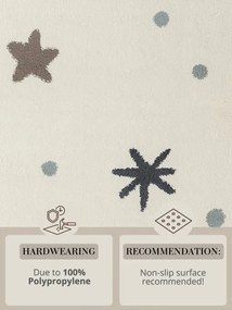 Koberec Hanse Home ADVENTURES MOONY krémovy