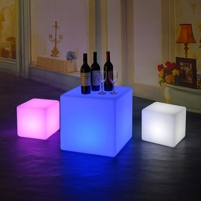 LED svietiaci stôl, 45 x 40 x 40 cm