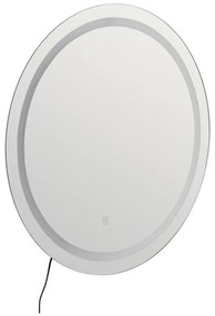 Nástenné zrkadlo s osvetlením 60x60 cm – Ixia