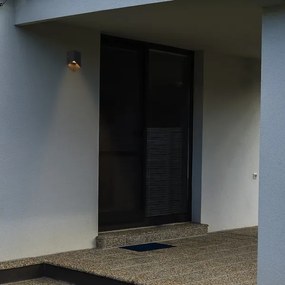 Rabalux 77049 - LED Vonkajšie nástenné svietidlo TILBURG LED/5W/230V IP54 čierna