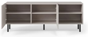 TV stolek Paxos 150 cm kašmír/černý