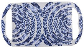 Bloomingville Keramická servírovacia tácka Karlie Blue