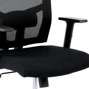 Kancelárska stolička čierna KA-B1012 BK