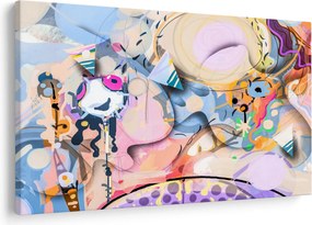 Obraz - Rozprávková abstrakcia (90x60 cm)