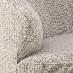 Otočné designové relaxační křeslo Westport béžové