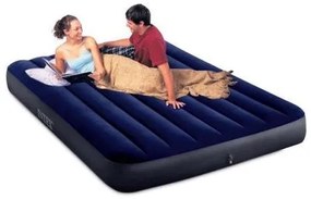 Nafukovací velúrový matrac pre 2 osoby