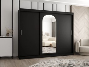 Skriňa so zrkadlom Kreloin 250, zásuvka: nie, Farby: dub artisan