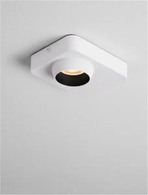 LED biele moderné stropné svietidlo Kedros