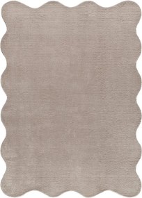 Taupe prateľný koberec 120x170 cm Mellow – Universal