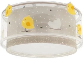 Dalber 76876 - Detské stropné svietidlo BABY CHICK 2xE27/15W/230V