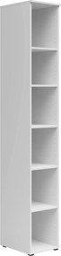XXXLutz REGÁL, biela, 30/195/40 cm Carryhome - Regály - 002427022007