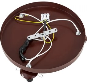 Argon 6292 - Stropné svietidlo FABIO 3xE14/7W/230V alabaster hnedá