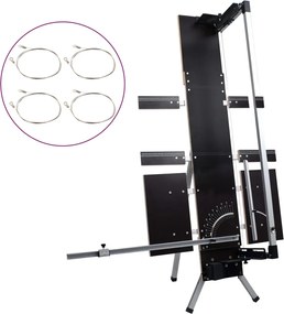 vidaXL Rezačka polystyrénu s hliníkovými nohami 200 W