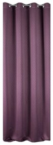 Eurofirany Fialový záves RIVET 135X250 cm