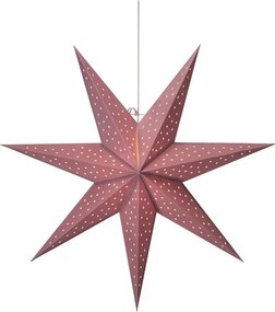 Ružová svetelná dekorácia Markslöjd Clara, výška 75 cm