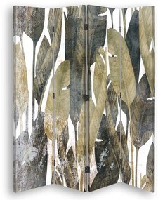 Gario Paraván Retro banánové listy Rozmery: 145 x 170 cm, Prevedenie: Klasický paraván