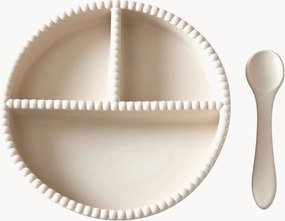 Súprava riadu z silikónu Bubble, 2 ks