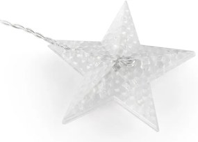 Bestent Svetelná reťaz 138LED 3m teplá biela Stars
