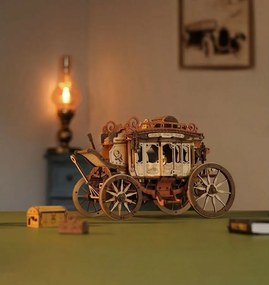 RoboTime 3D skladačka s hudobnou skrinkouDostavník