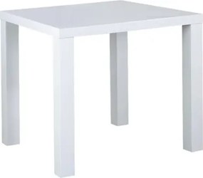 Jedálenský stôl Festim 80x80 cm, biely%