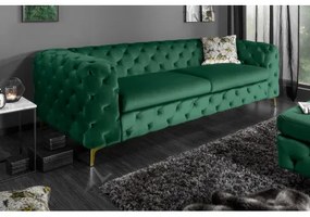 Sedacia súprava 39312 240cm Modern Barock - Zamat Smaragdovozelená  - Komfort-nábytok