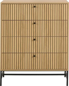 Komoda Albany 80 cm dub přírodní