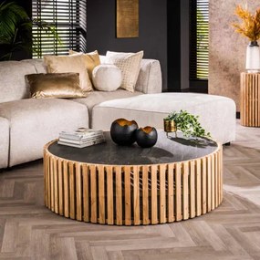 Konferenčný stôl 27-87 Slate Ø120cm  - Komfort-nábytok