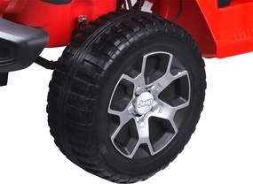 JOKOMISIADA Autíčko na batériu Jeep Wrangler Rubicon PA0223 CZ červený