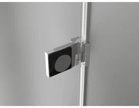 Mexen, Mexen Lunar-B výklopné pravé sprchové dvere 70 cm, priehľadné, chróm - 832-070-000-01-00-P
