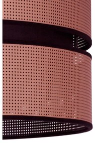 Duolla - Prisadený luster COPPER SHINY 1xE27/15W/230V pr. 40 cm medená/čierna