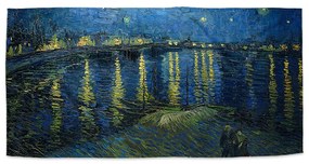Sablio Uterák Hviezdna noc nad Rhônou - Vincent van Gogh - 50x100 cm