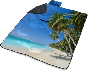 Sablio Plážová deka Palmová pláž: 200x140 cm