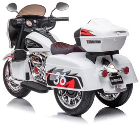Nabíjacia trojkolesová motorka Goldwing White