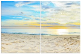 Obraz na plátne - Pláž 1951E (120x80 cm)