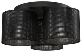Luster prisadený LOFT SHADE 3xE27/60W/230V čierna