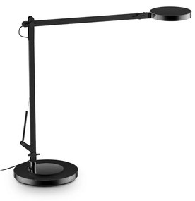 IDEAL LUX LED stolná lampa FUTURA, čierna