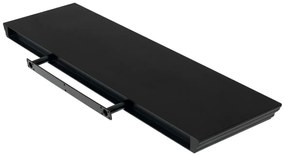 Polica P-025, čierna