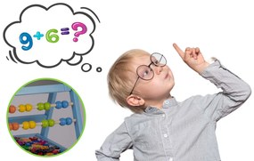 Magnetická otočná tabuľa Ricokids - modrá