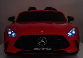 LEAN CARS Autobatéria Mercedes GT63 AMG DK-GT63 24V LCD červená