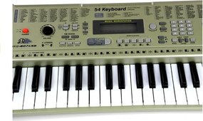 LEAN Toys Detské klávesy MQ807 s mikrofónom a USB