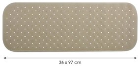 Spirella Protiskluzová podložka do vany CLASSPremium, béžová, 36 x 97 cm