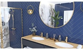 REA-U6330 - Zapustené umývadlo NEL 39x47,5 cm keramika/lesklá biela