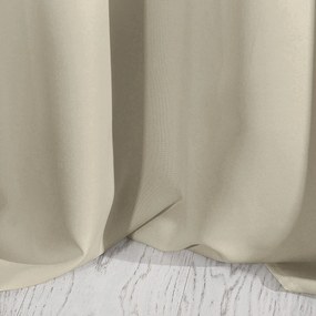 ZÁVES NA PÁSKE RITA 140X270 CM TMAVOBÉŽOVÁ