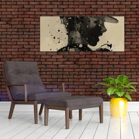 Obraz - Jazz woman (120x50 cm)