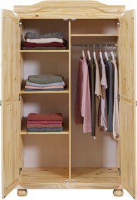 Šatníková skriňa Genf, borovica