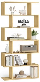 Knihovna Vasagle Medo 70 cm světle hnědá