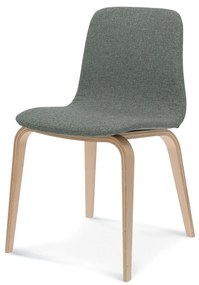 FAMEG Hips - A-1802/1 - jedálenská stolička Farba dreva: dub štandard, Čalúnenie: látka CAT. C