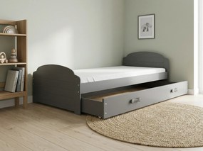 Posteľ LILI 200x90 grafitová