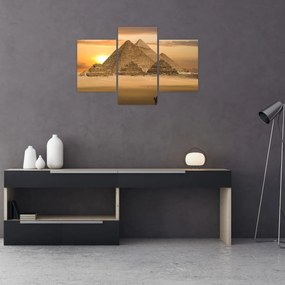 Obraz - Pyramídy (90x60 cm)