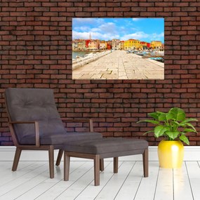 Obraz - Staré istrijské mesto v Poreči, Chorvátsko (90x60 cm)
